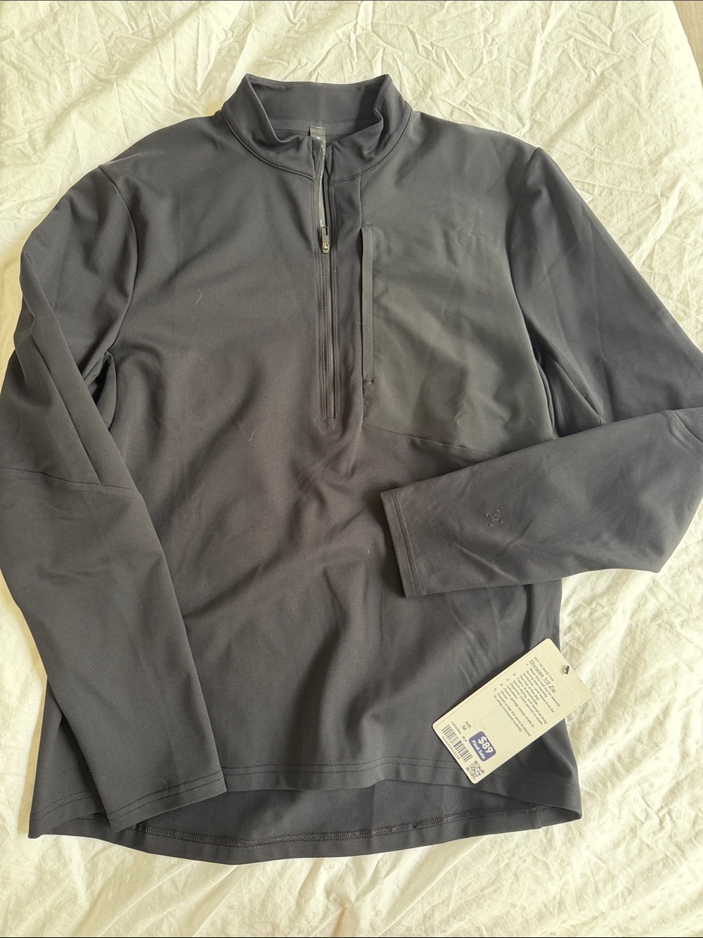 lululemon athletica Men's Zip-Front Pullover – Charcoal